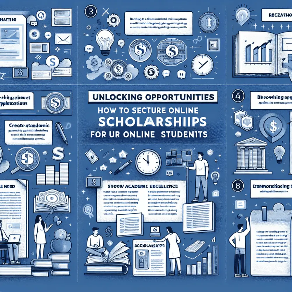 Unlocking Opportunities: How to Secure Scholarships for Online Students