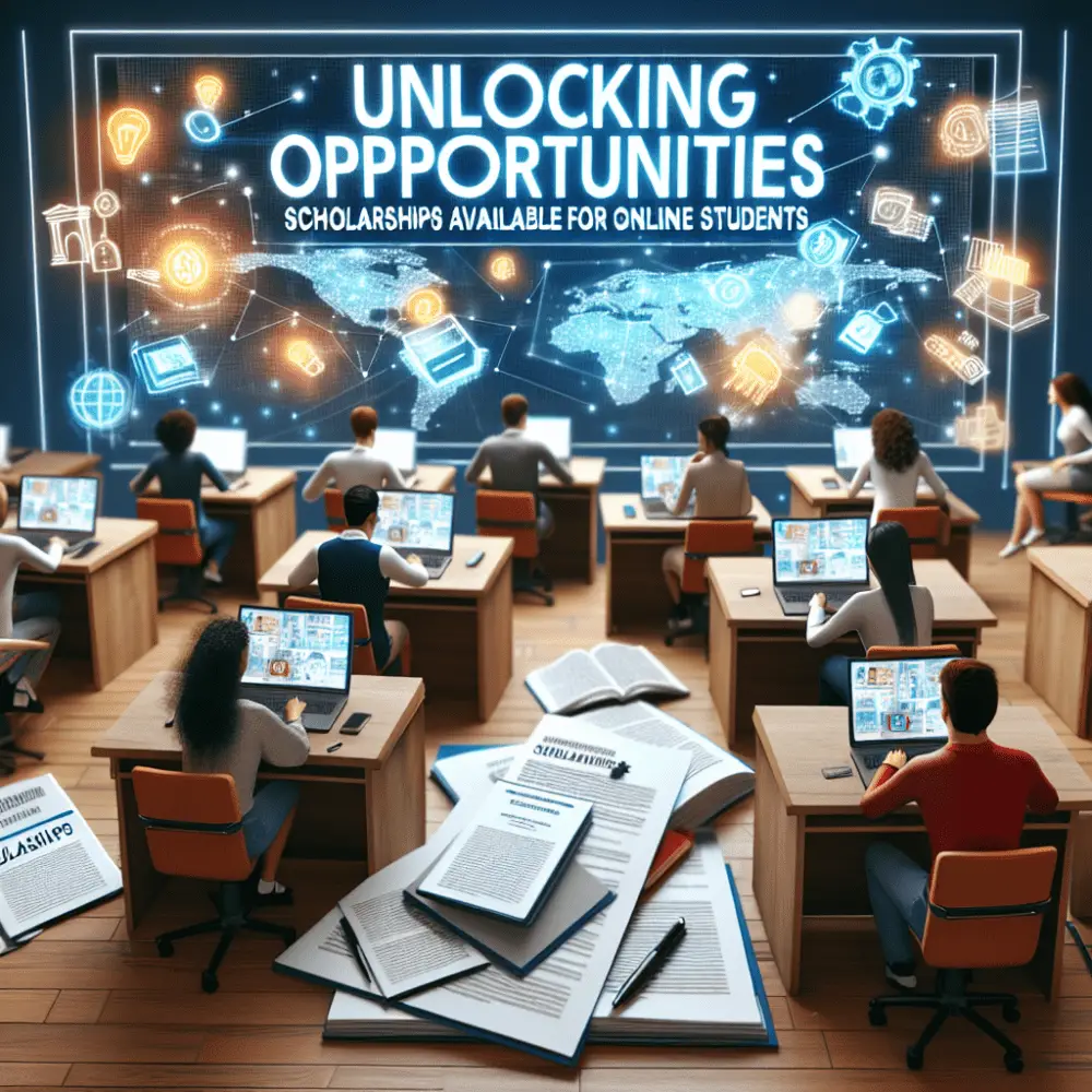 Unlocking Opportunities: Scholarships Available for Online Students