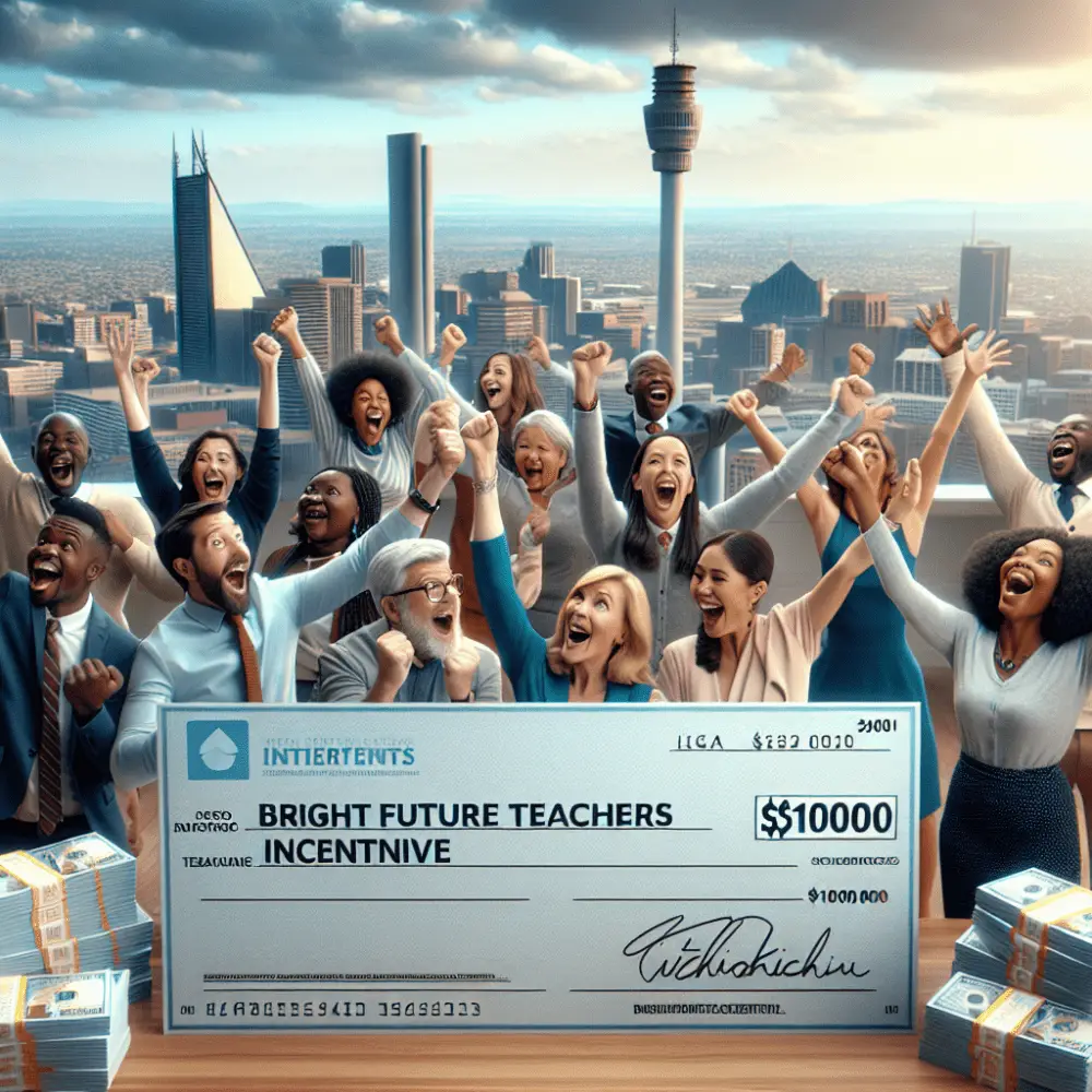$10000 Bright Future Teachers Incentive South Africa Johannesburg Johannesburg