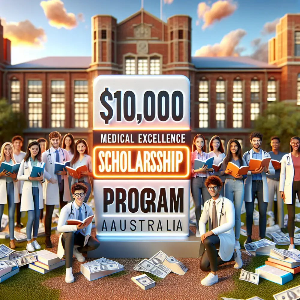 $10,000 Medical Excellence Scholarship Program in Australia, 2024