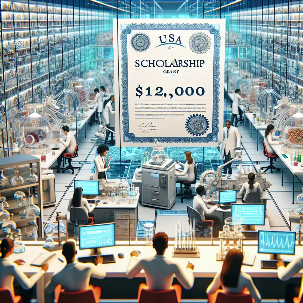$12,000 Biomedical Research Scholarship Grant in the USA, 2024