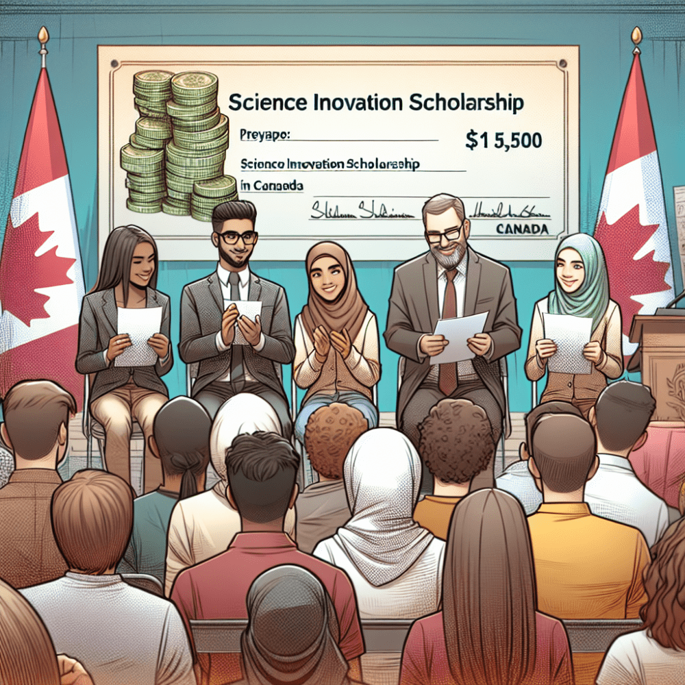 $1,500 Science Innovation Scholarship in Canada, 2024