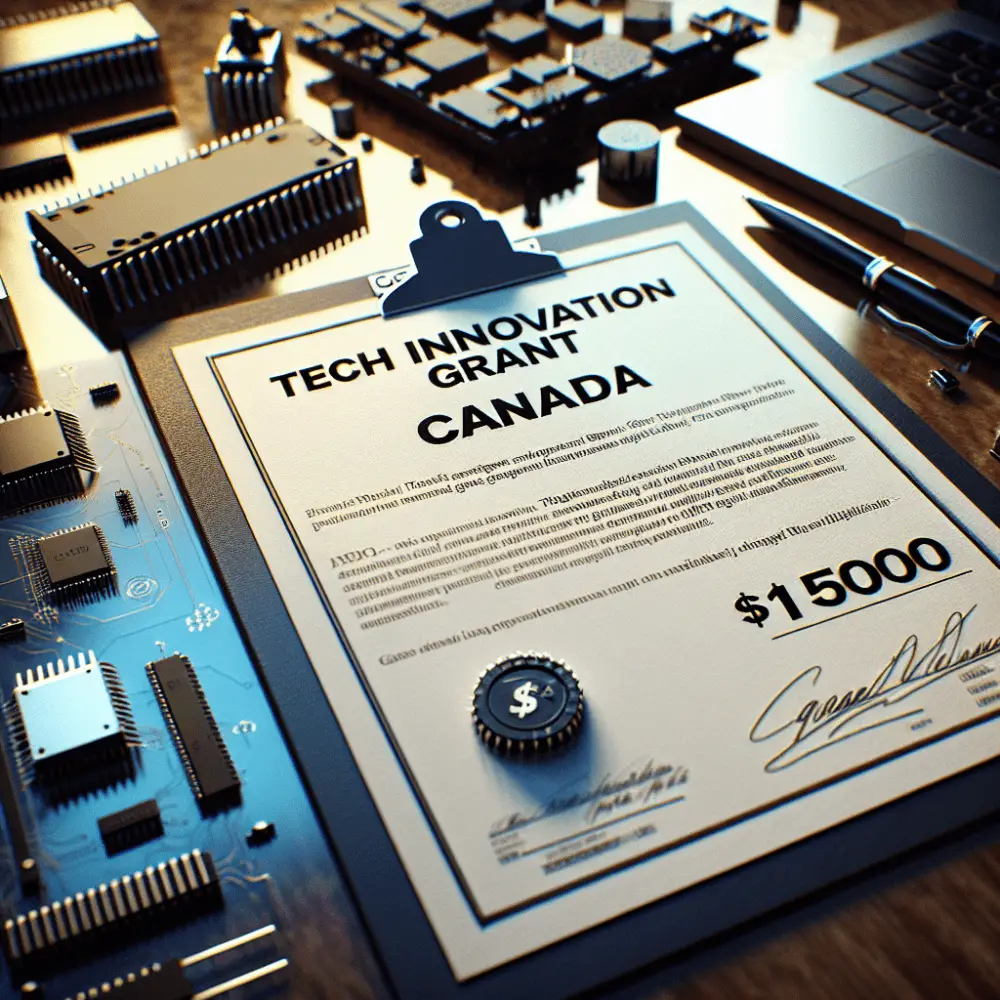 $15000 Tech Innovation Grant, Canada 2024