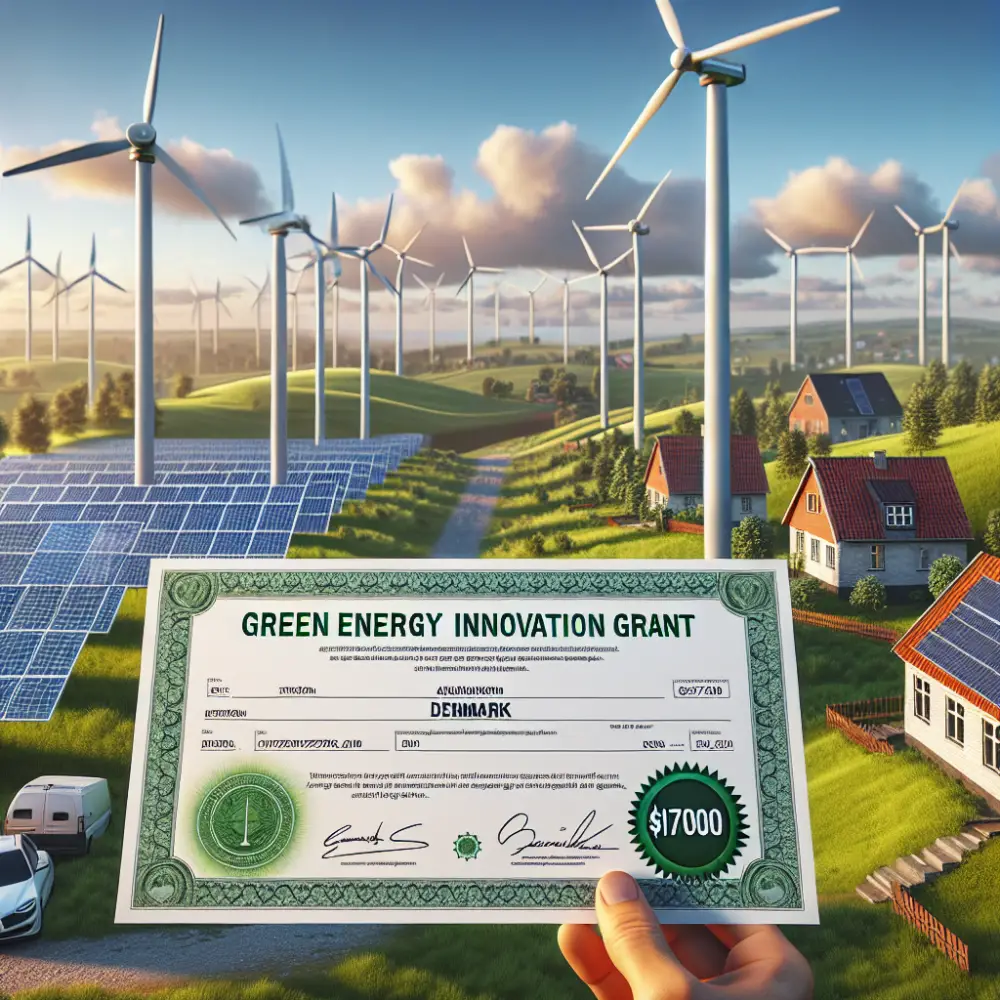 $17000 Green Energy Innovation Grant in Denmark, 2024