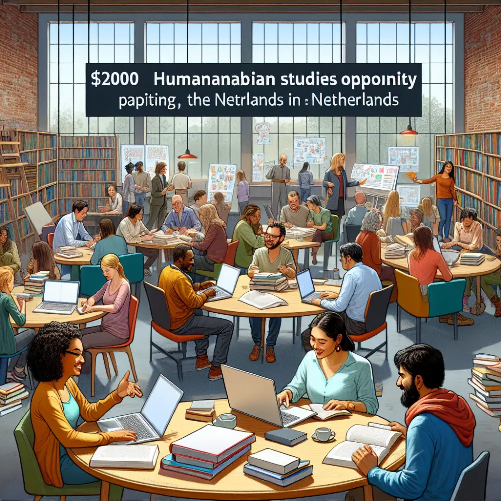 $2000 Humanitarian Studies Opportunity in Netherlands, 2024