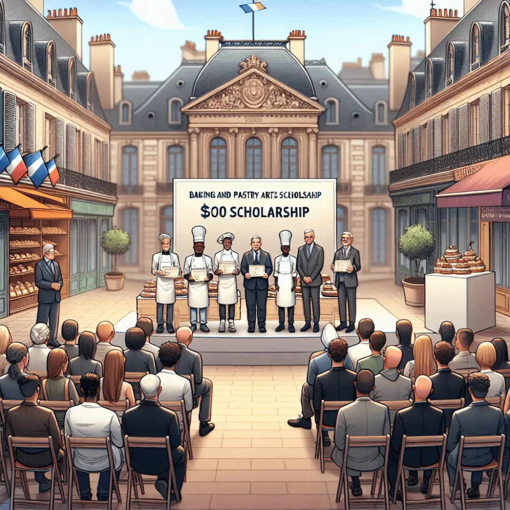 $300 Baking and Pastry Arts Scholarships in France, 2024