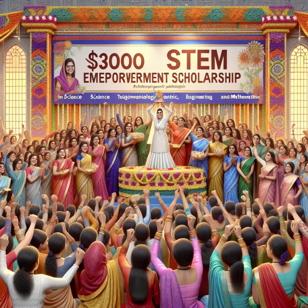 3000 STEM Women Empowerment Scholarship India 2024