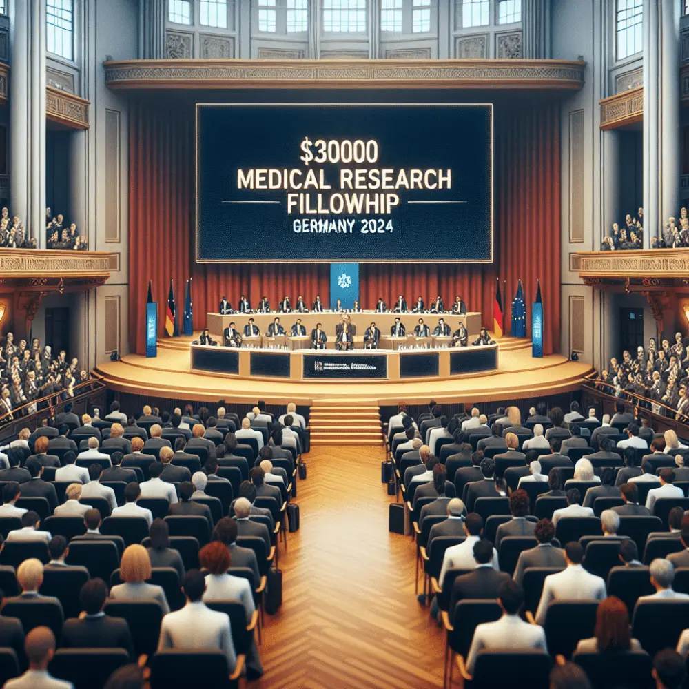 $30000 Medical Research Fellowship Germany 2024