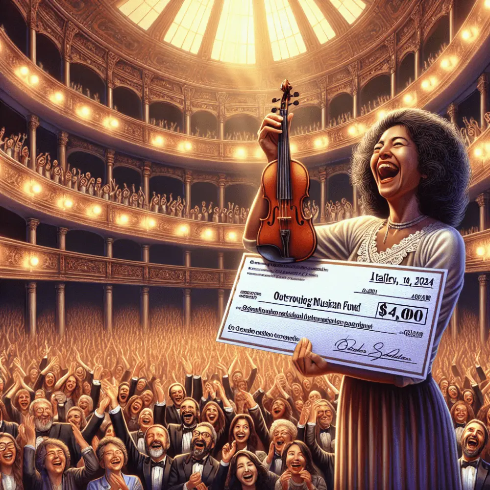 $400 Outstanding Musician Fund in Italy, 2024
