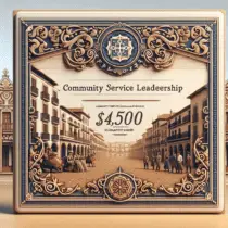 $4,500 Community Service Leadership Scholarship Award in Spain, 2024