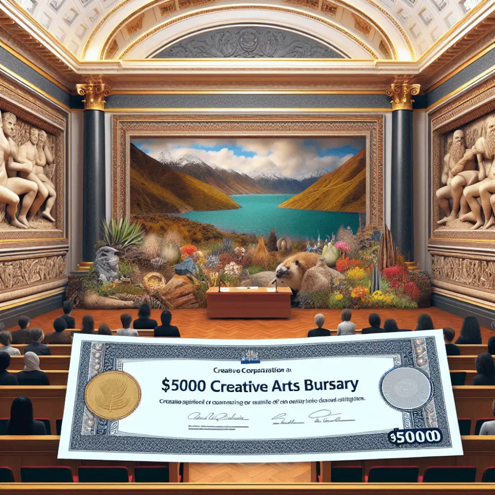 $5000 Creative Arts Bursary in New Zealand, 2024