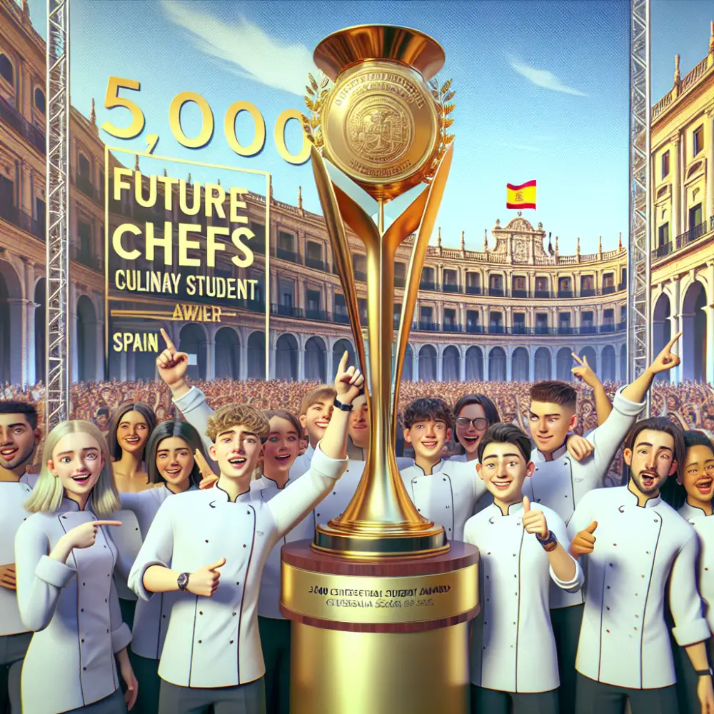 $5,000 Future Chefs Culinary Student Award, Spain 2024