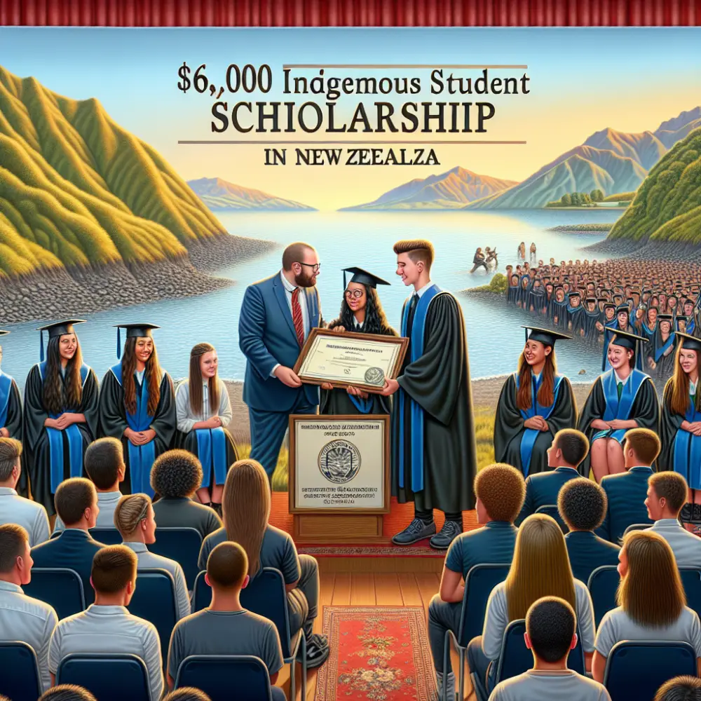 $6,000 Indigenous Student Movement Scholarship Award in New Zealand, 2024