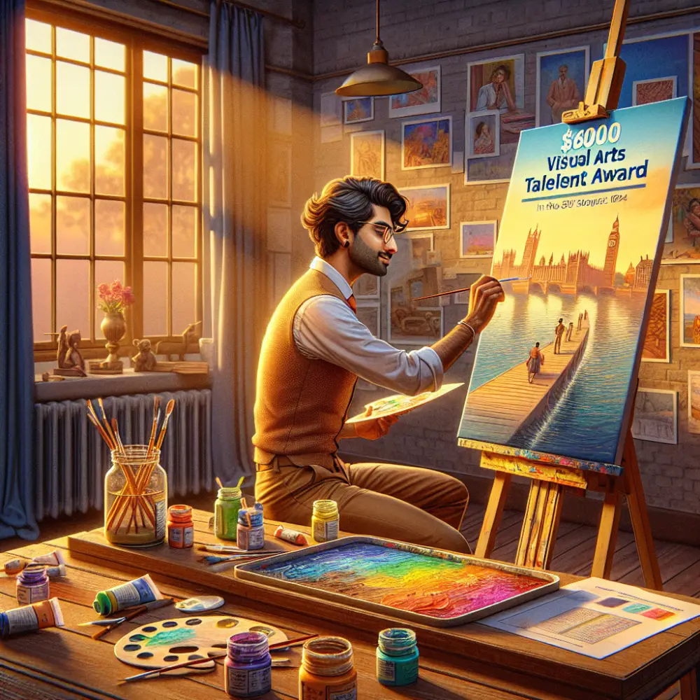 $6000 Visual Arts Talent Award in UK, 2024