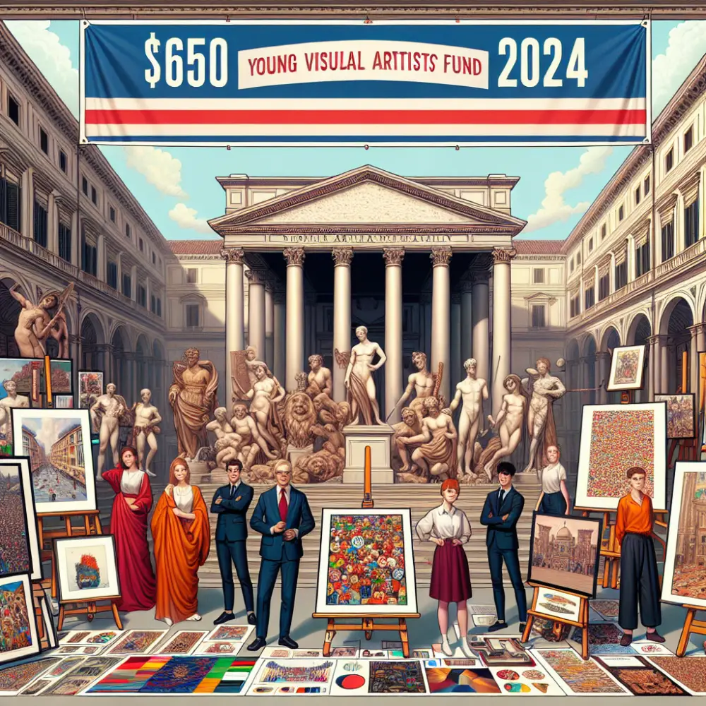 $650 Young Visual Artists Fund in Italy, 2024