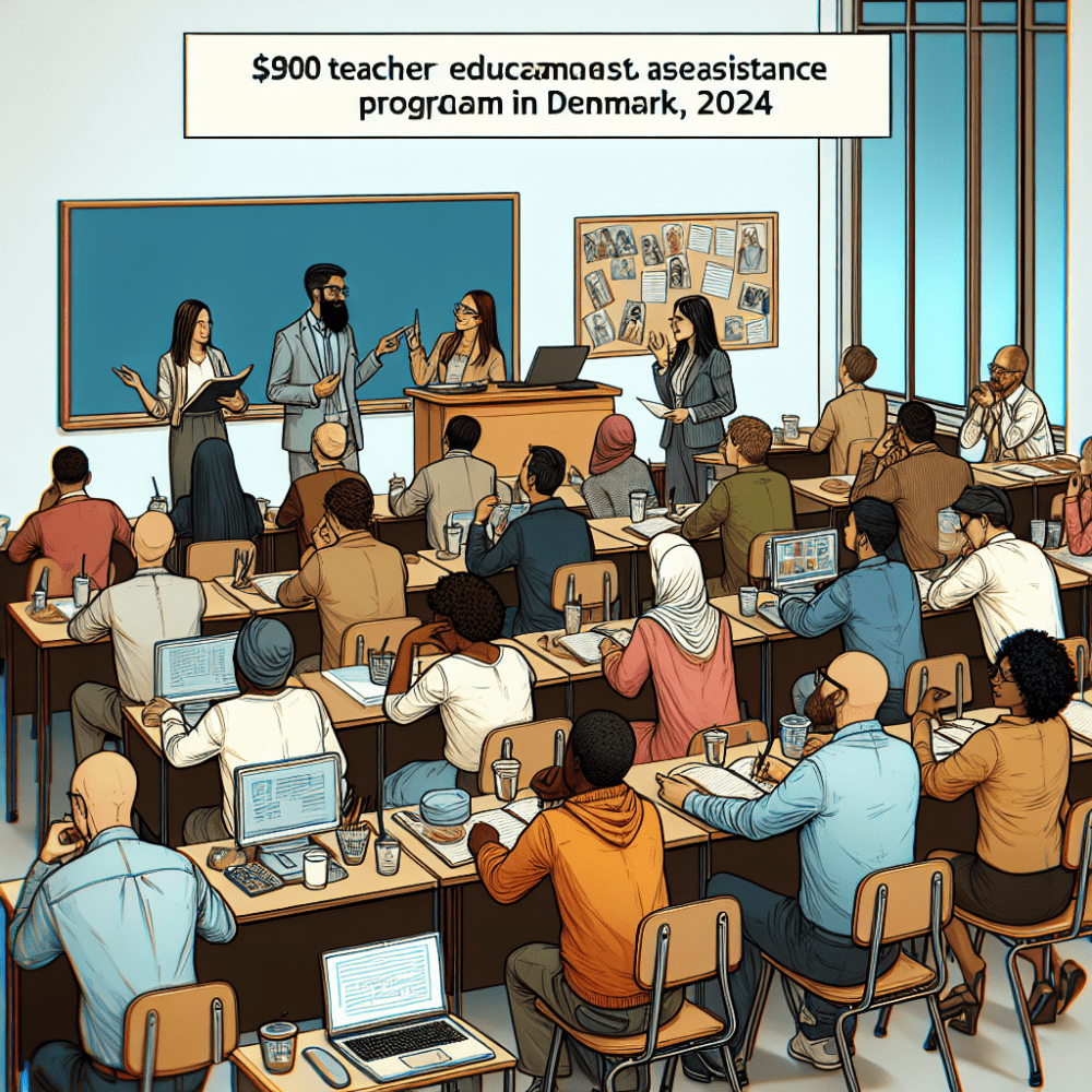 $900 Teacher Education Assistance Program in Denmark, 2024