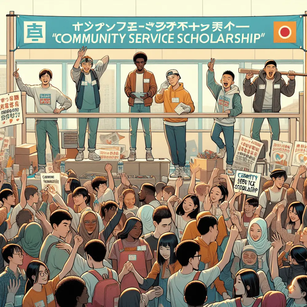 Community Service Scholarship, Japan, 2024