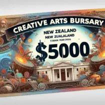 Creative Arts $5000 Bursary New Zealand 2024