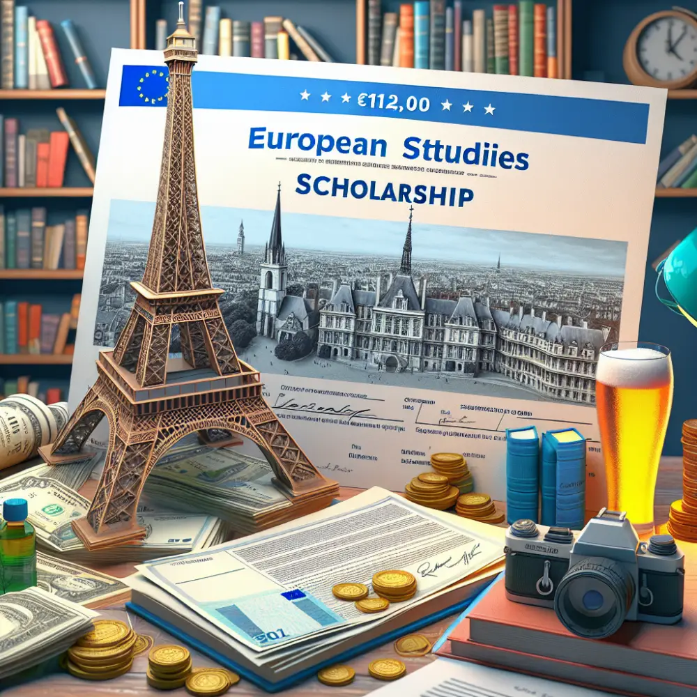 €12,000 European Studies Scholarship, France 2024