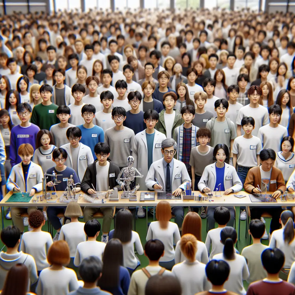 KRW500000 Korean Youth in Science Program in South Korea, 2024