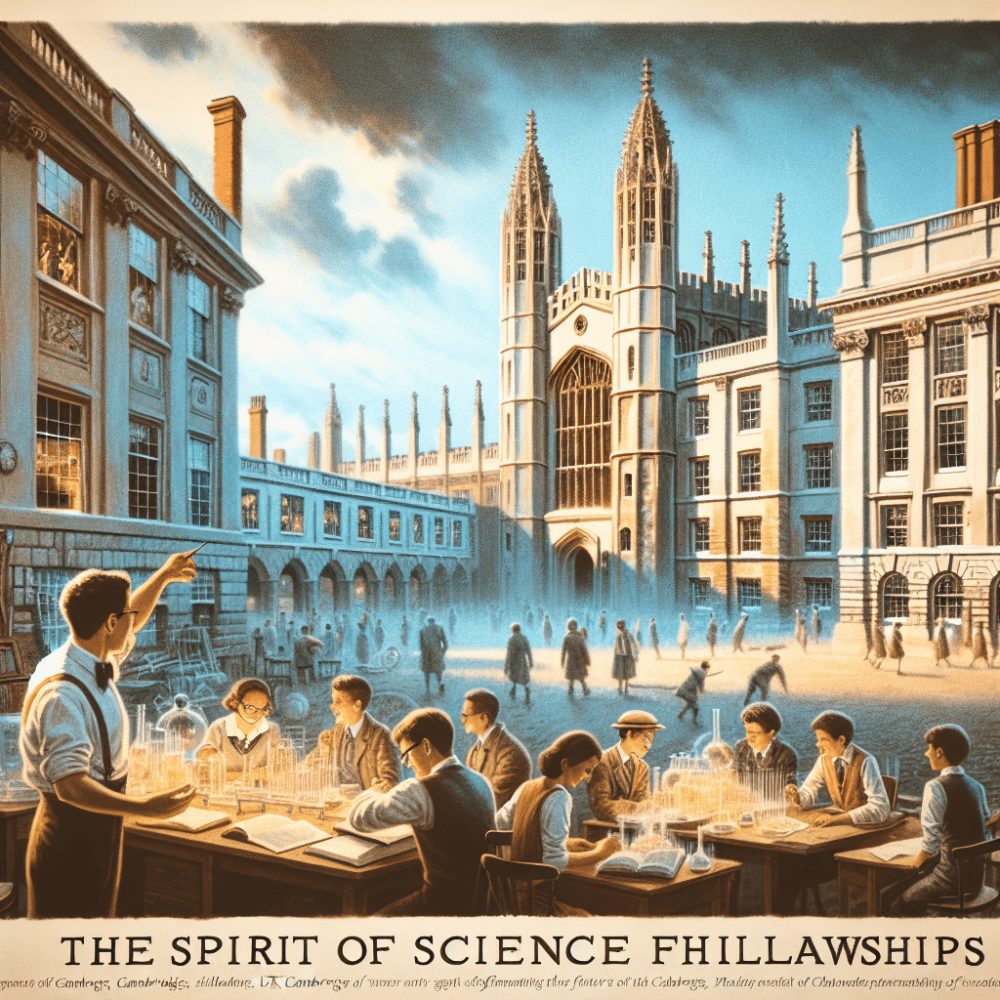 $10,000 Cambridge Science Fellowships in UK, 2024