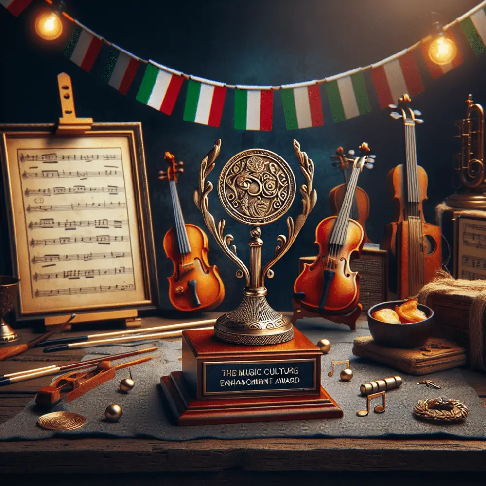 $1,500 Music Culture Enhancement Award in Italy, 2024