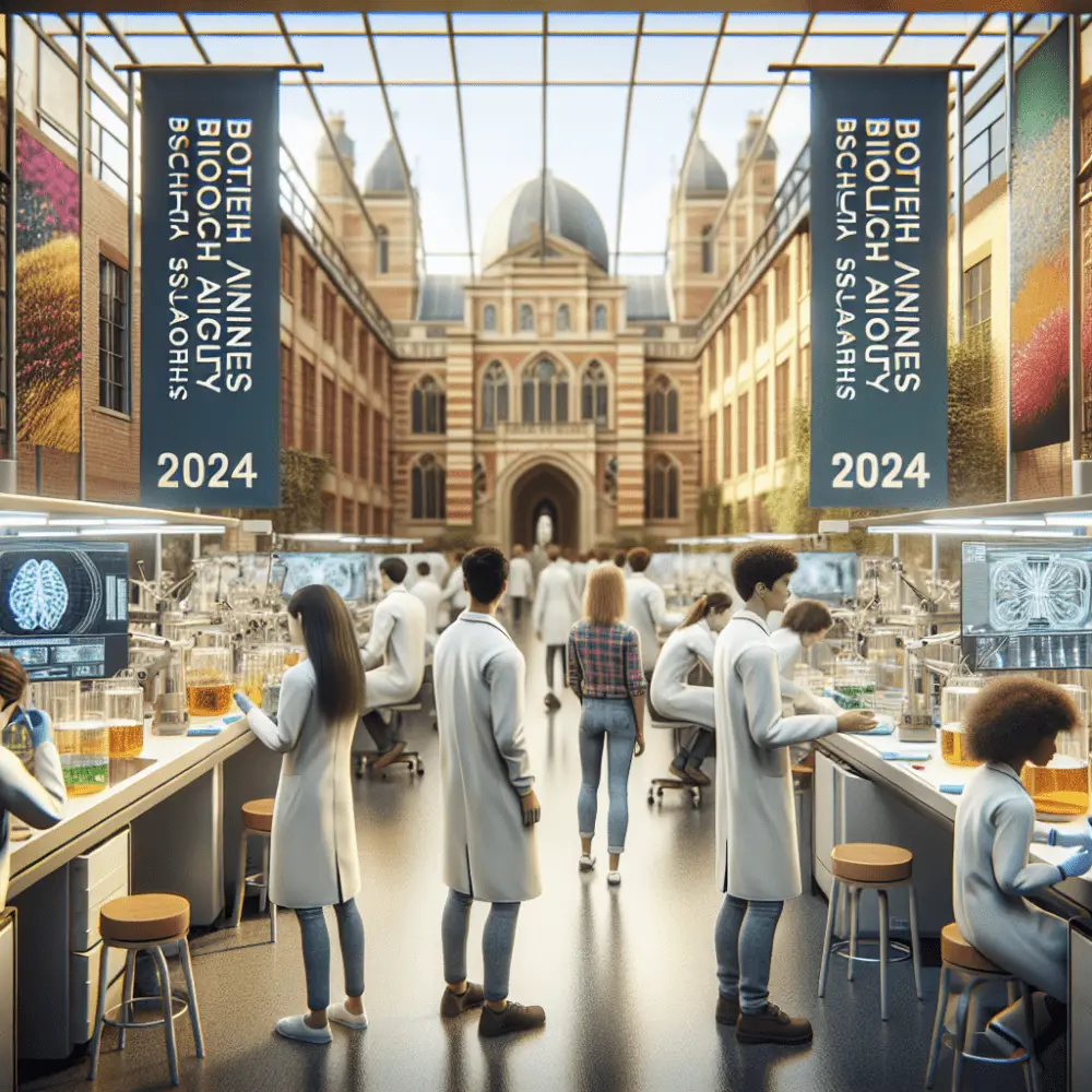 $15,000 Biotech Visionaries Biology Scholarship in UK, 2024