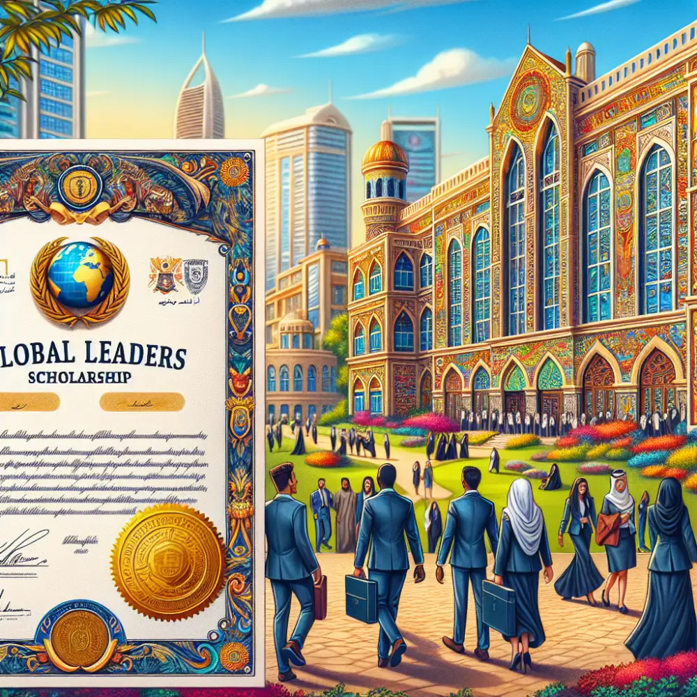 $15,000 Global Leaders Scholarship in Business in UAE, 2024