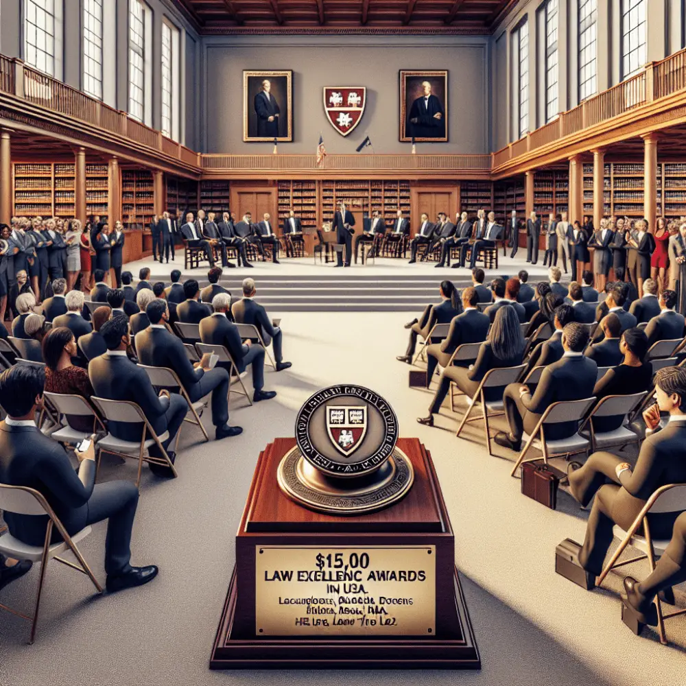 $15,000 Harvard Law Excellence Awards in USA, 2024