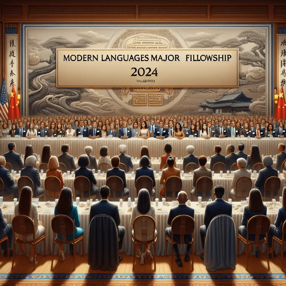 $15,000 Modern Languages Major Fellowship in China, 2024