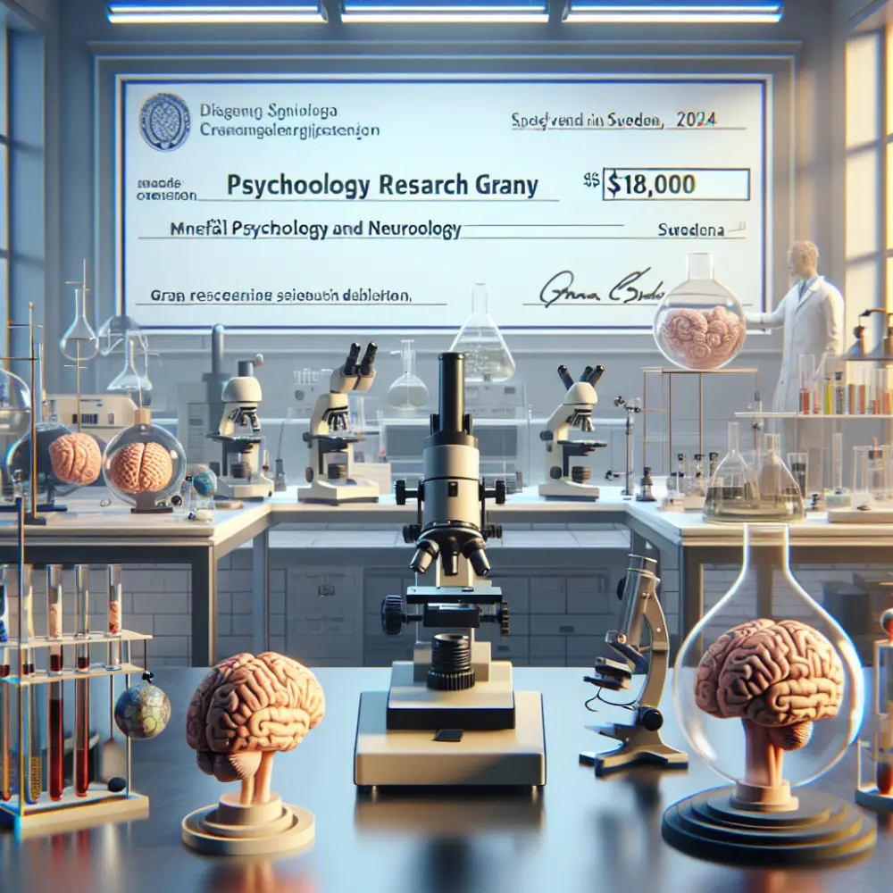 $18,000 Psychology and Neurology Research Grant in Sweden, 2024