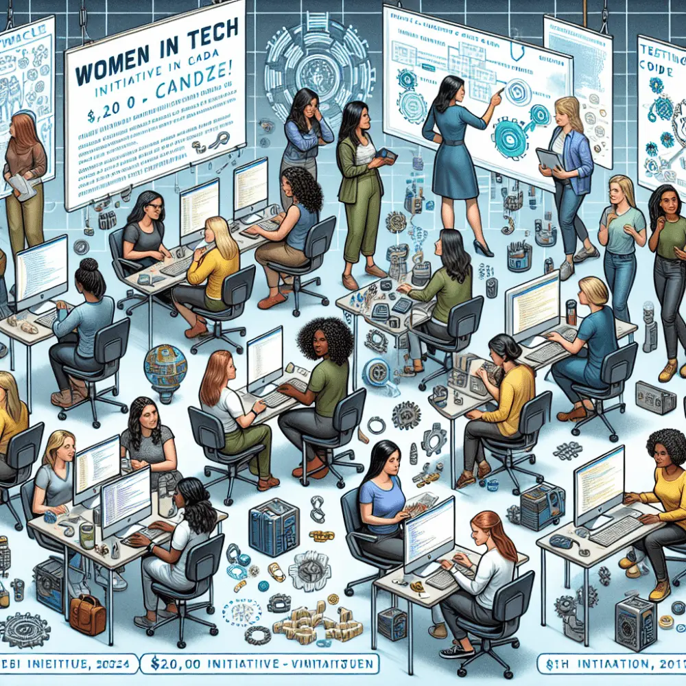 $2,000 Women in Tech Initiative in Canada, 2024