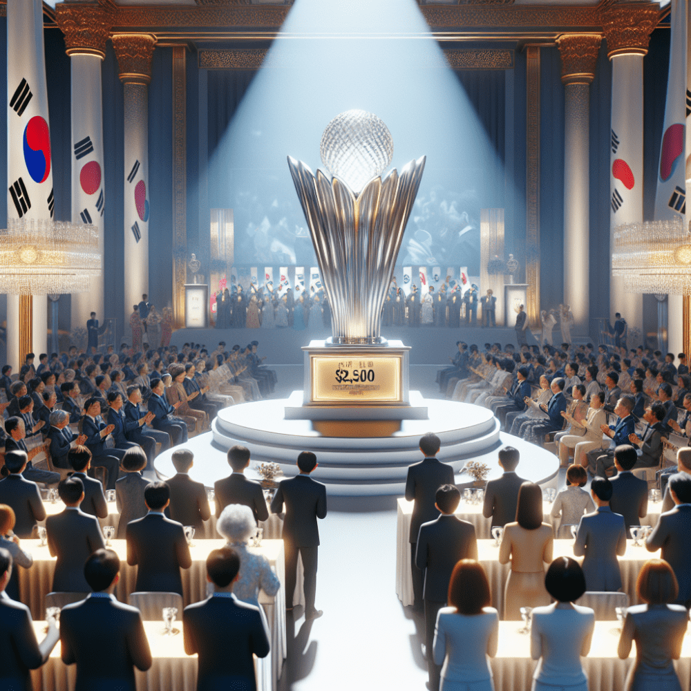 $2,500 Community Leadership Award, South Korea, 2024