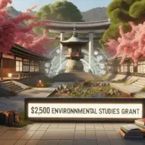 $2,500 Environmental Studies Grant, Japan, 2024