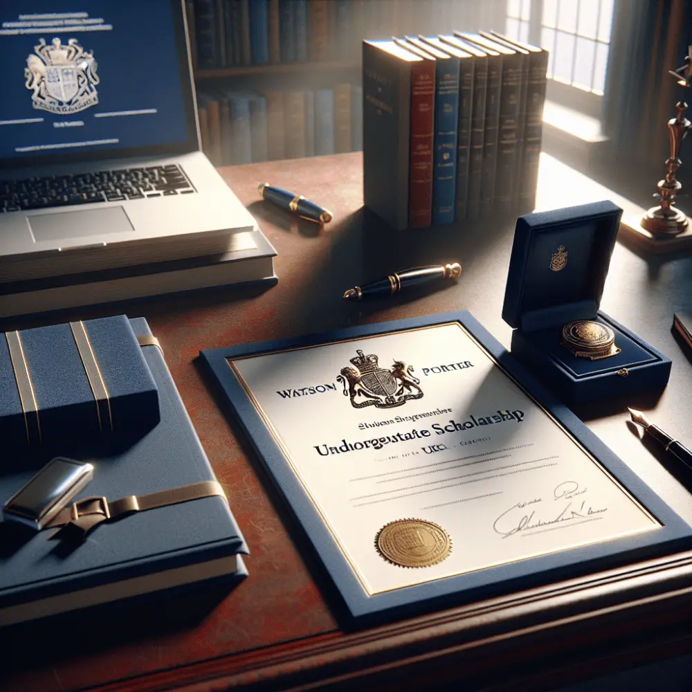 $2,500 Watson Bull & Porter Undergraduate Scholarship in UK, 2024