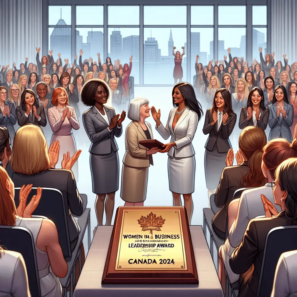 $2,500 Women in Business Leadership Award in Canada, 2024