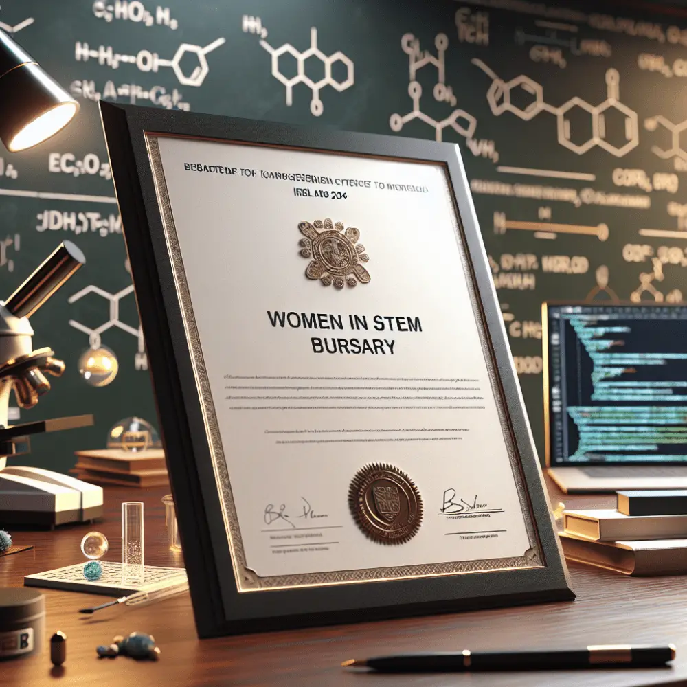 $2500 Women in STEM Bursary Ireland 2024