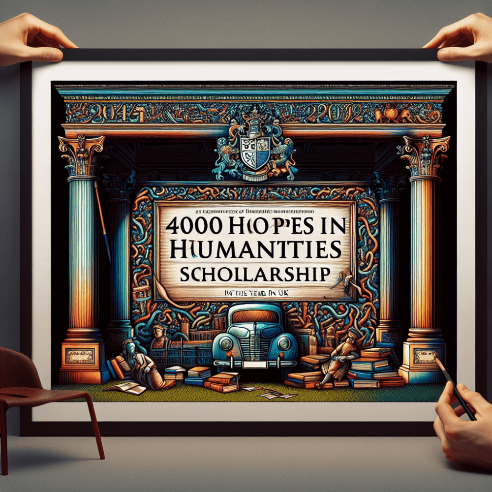 4000 Hopes in Humanities Scholarship, UK 2024