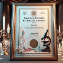CAD 65,000 Biomedical Research Excellence Award in Canada, 2024