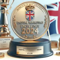 Digital Marketing Excellence Award of £2,000 in UK, 2024