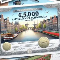 €5,000 Amsterdam Excellence Scholarship in Netherlands, 2024