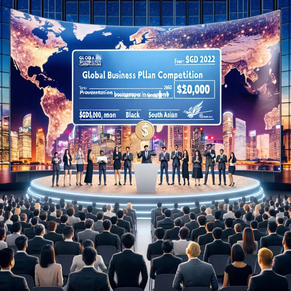 SGD$20,000 Lee Kuan Yew Global Business Plan Competition in Singapore, 2022