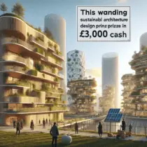 Sustainable Architecture Design Prize of £3,000 in UK, 2024