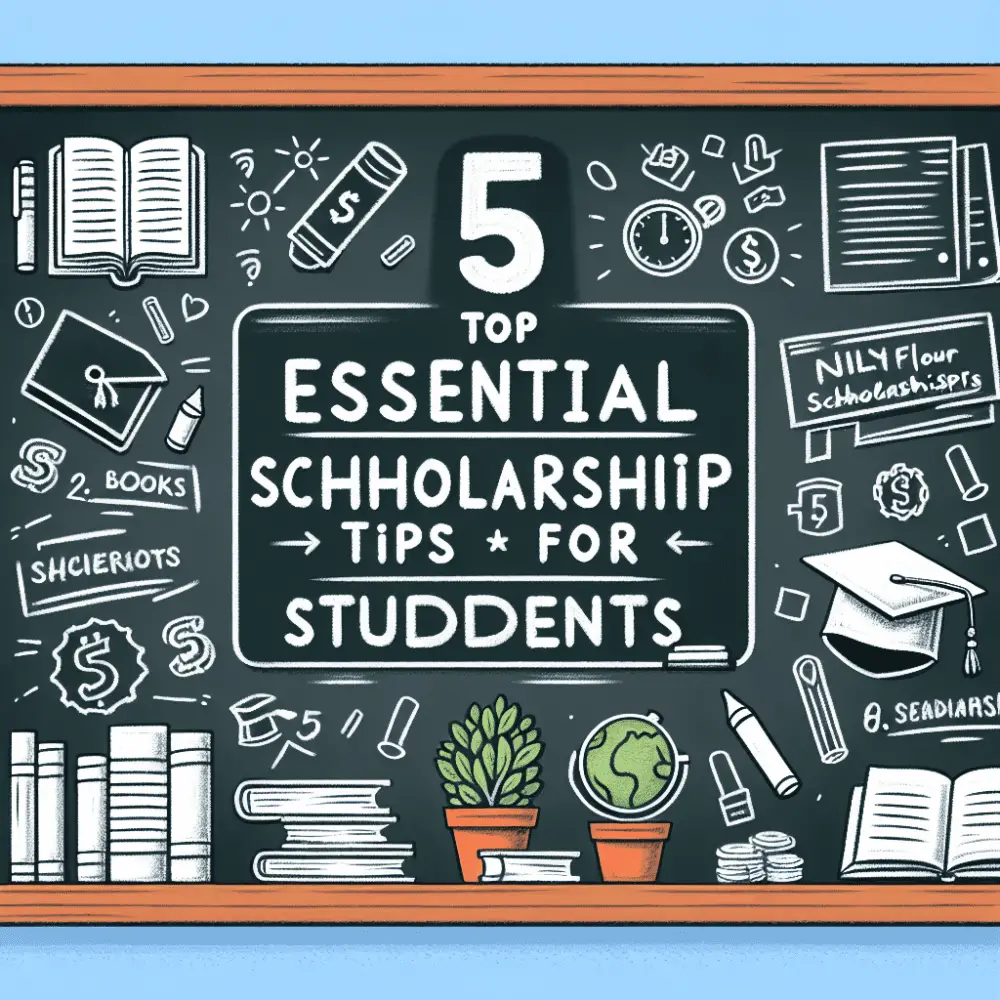 Top 5 Essential Scholarship Tips for Students