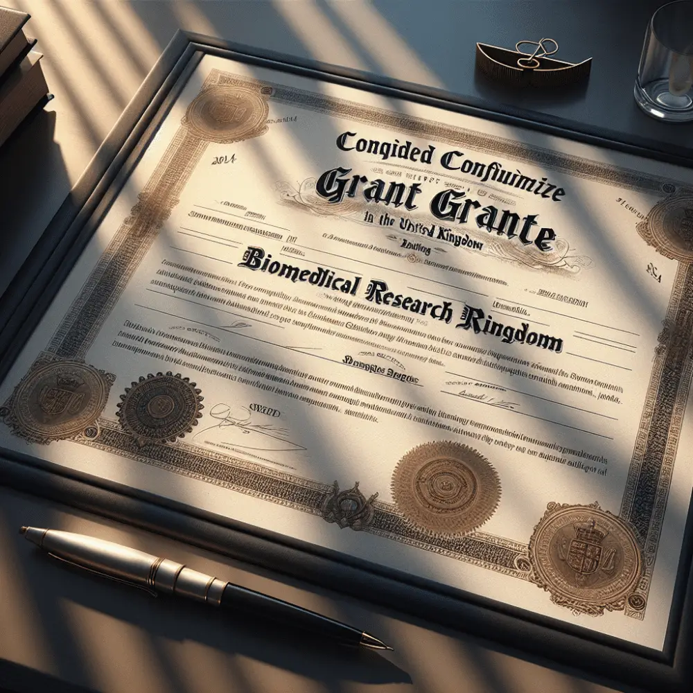 $1,000 Biomedical Research Grant in the UK, 2024