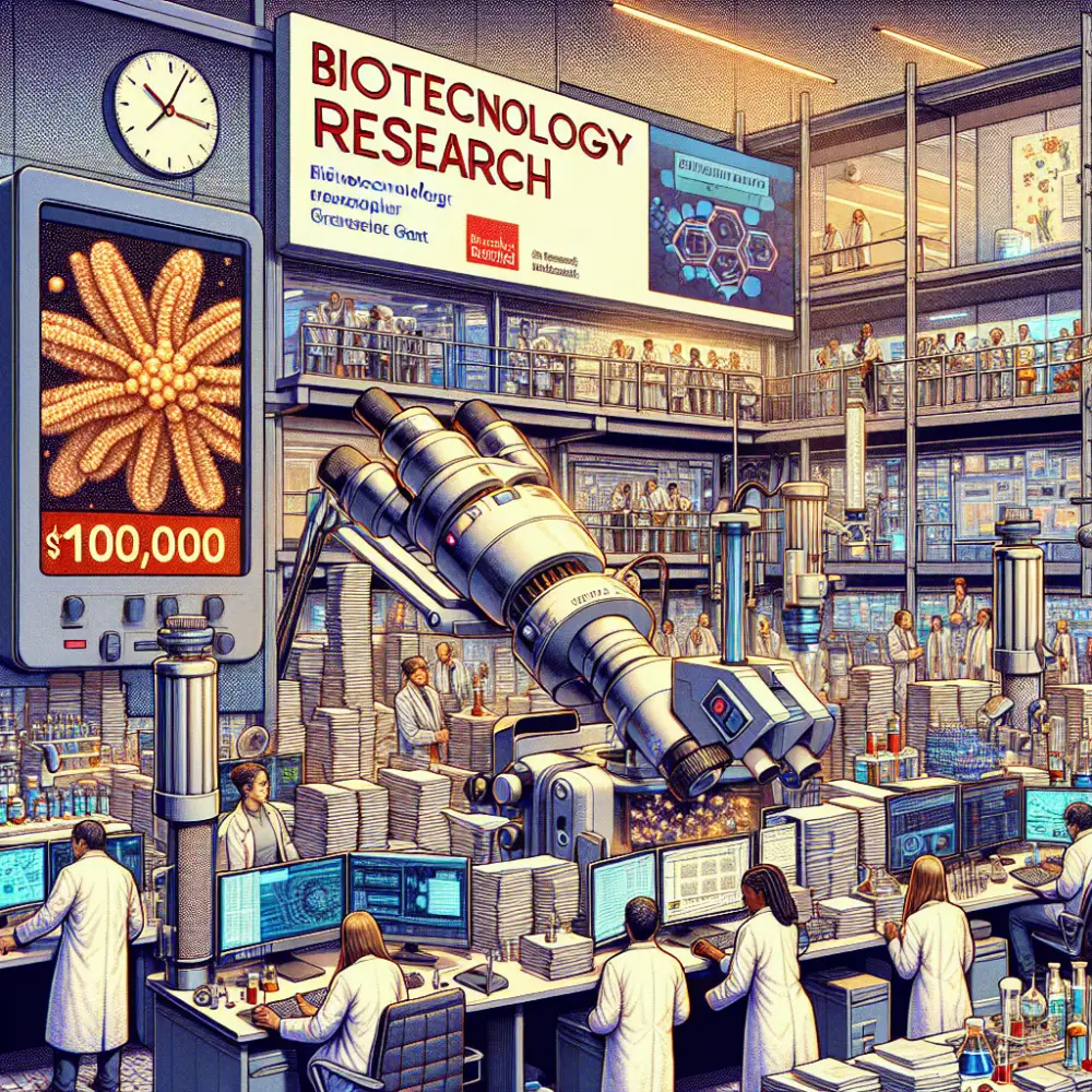 $10,000 Biotechnology Research Grant in Switzerland, 2024