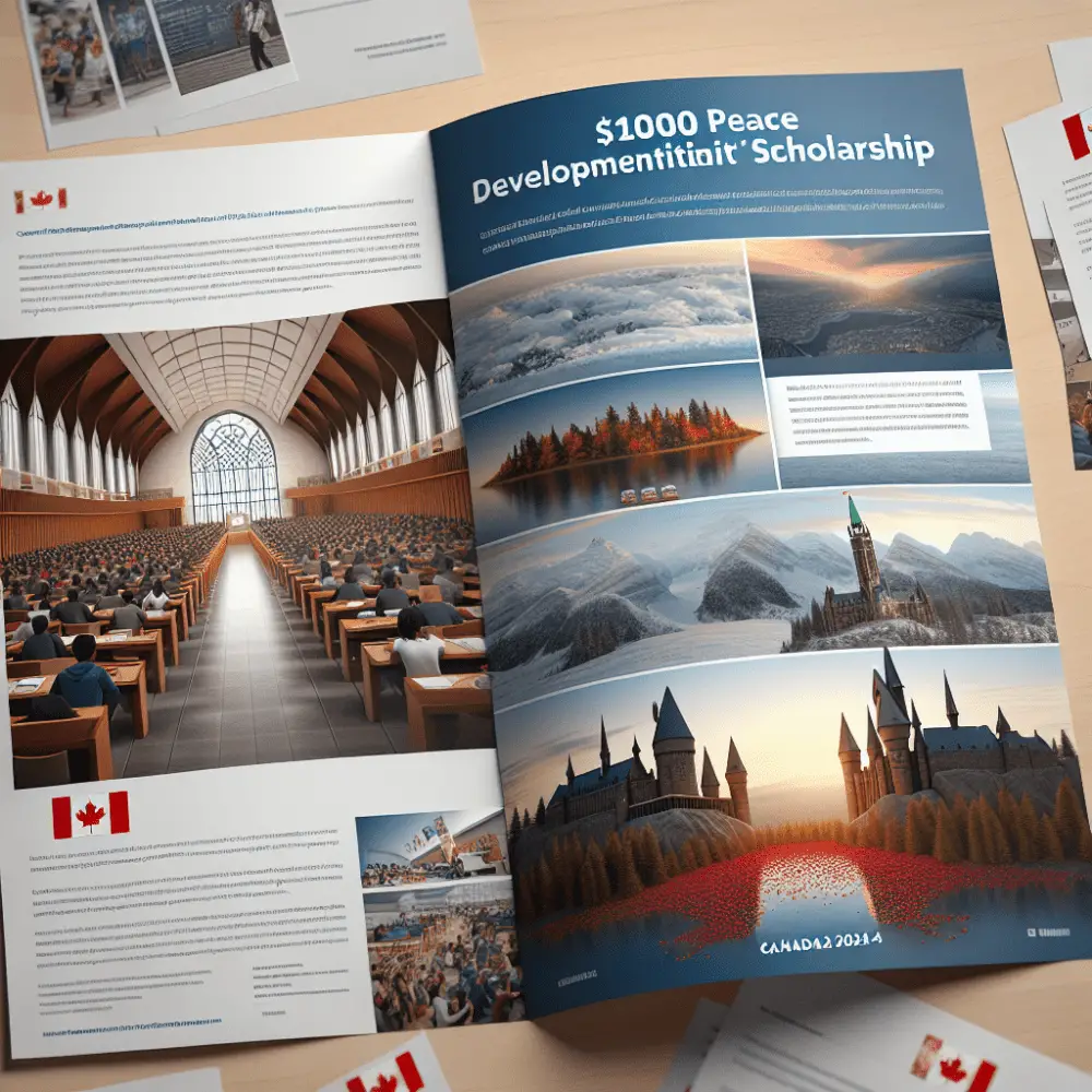 $10000 Peace Development Initiative Scholarship, Canada 2024