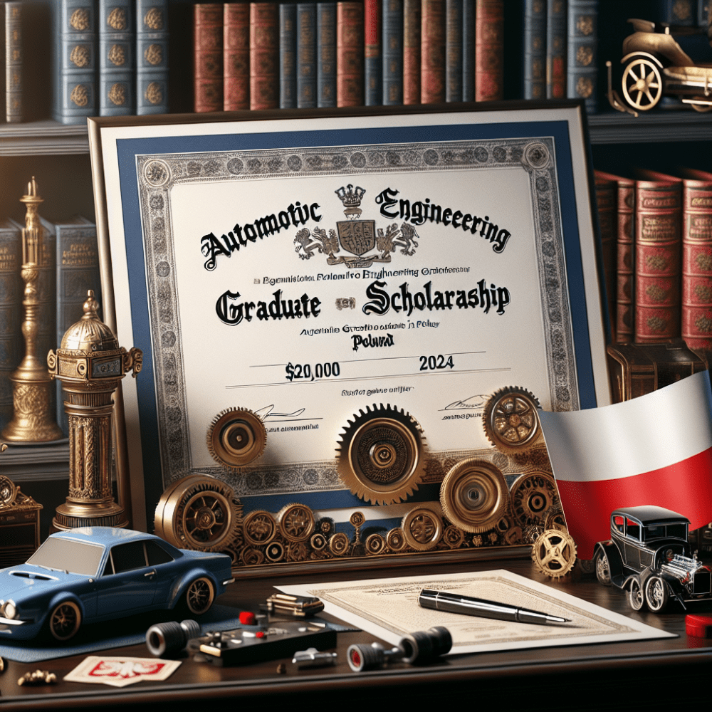 $120,000 Automotive Engineering Graduate Scholarship in Poland, 2024