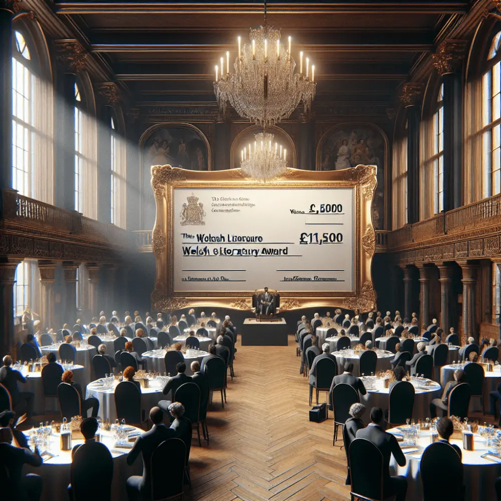 £1,500 Welsh Literary Award in Wales, UK, 2024