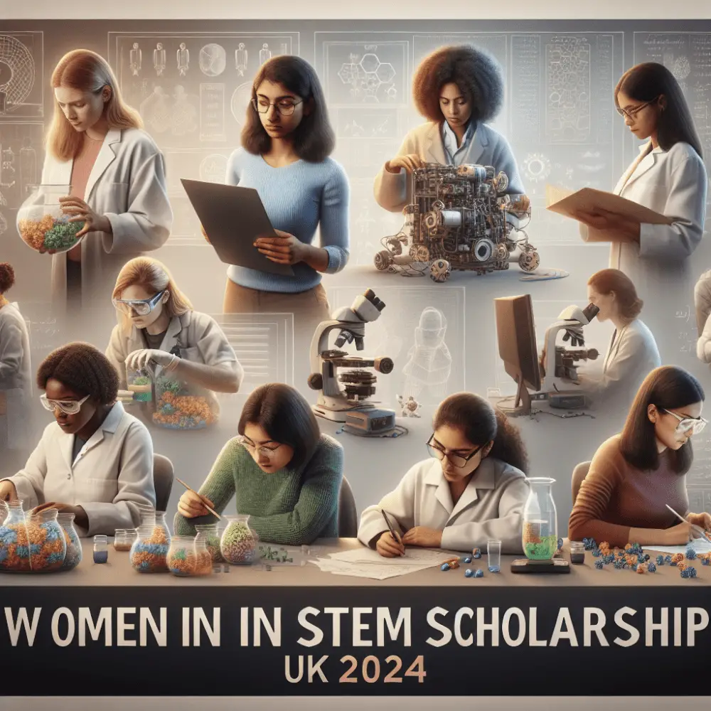 $1500 Women in STEM Scholarship, UK 2024